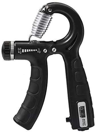 OWill Handtrainer Fingertrainer 5-60kg,Griffkraft trainer mit Zähler, Trainer Rutschfester,Fingertrainer Handtrainer für Sportler Muskelaufbau und Erholung von Verletzungen