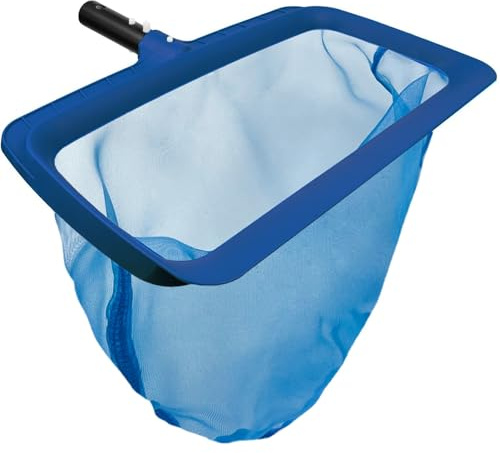 Poolvio Professional Pool Net, Upgraded Self-Repair Heavy Duty Nylon Mesh, Pool Skimmer Net with Extra Wide Scoop Edge, Pool Nets for Cleaning Leaves, Debris(No Pole)