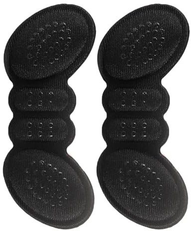 Cojín de tacón, inserciones de zapatos de tacón - 2 piezas almohadilla de talón de zapato de esponja para tacones traseros | Cómodo forro de talón protector de talón de zapato, asas