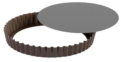 Gobel 226422 Tourtière Rond Cannelle Fond Mobile Anti-Adhérent