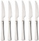 6 Cuchillos de Carne Acero Inoxidable 22,5x2,05 cm