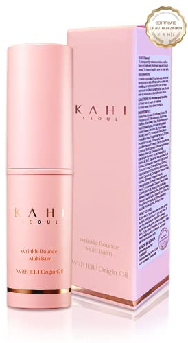 KAHI SEOUL Wrinkle Bounce Multi Balm With Jeju Origin Oil, Made In Korea, Includes (KAHI Sample Set)