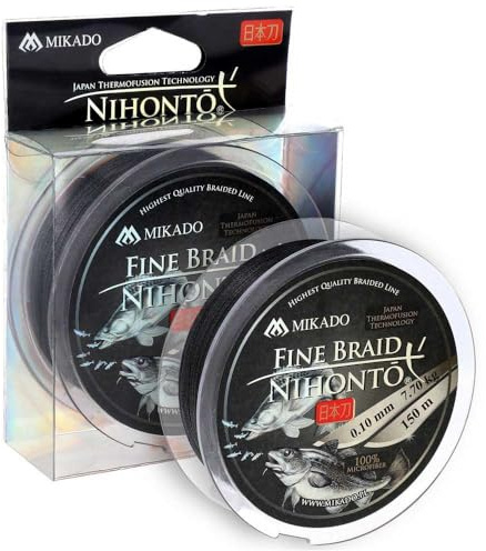 Mikado Nihonto Fine Braided Line 150M 0.060mm