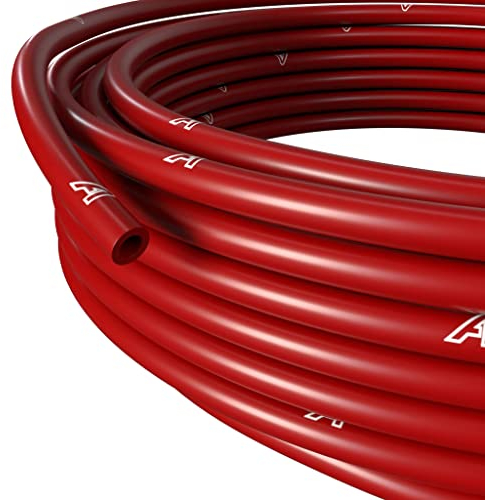 ap automotive Silicone Vacuum Hose 4mm X 1m Red
