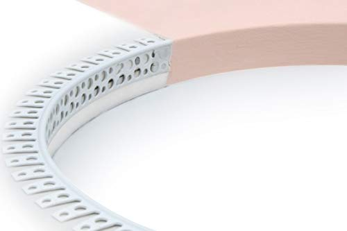 50 Meter | Trockenbau Eckschienen PVC 90° | Effector | Ecke F18