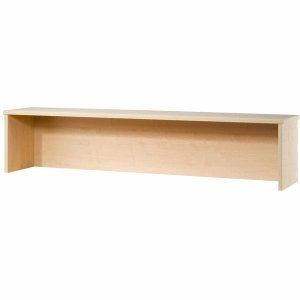 Thekenaufsatz für Schreibtisch 1600x800mm Ahorn