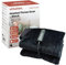 Schallen 120x160cm Soft Heated Warm Throw Over Blanket with Timer and 10 Heat Settings (Black)