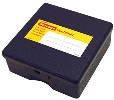 HIGHTIDE Basic Navy Plastic Rectangular Storage Box