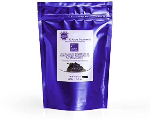 Peel-Off Absorbing Facial Mask Anti Acne & Anti Blackheads. Trattamento per la pelle grassa. Rimuove la pelle morta e i punti neri. Maschera idratante e purificante - 200 g