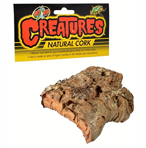 Zoo Med Creatures Natural Cork for Insect and Invertebrate Pets - 4 Pack
