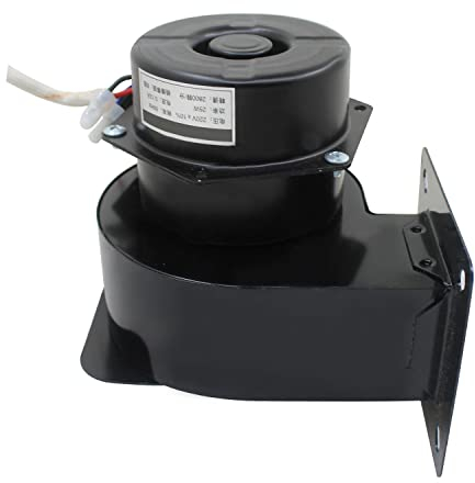 oomvarmer Ventilador horno gas radial 220v extractor centrifugo industrial ventilador centrifugo estufa pellets caldera biomasa chimenea negro