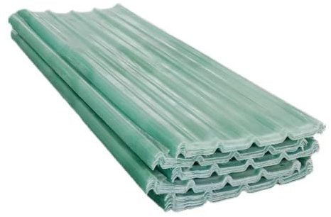 1/2/5/7/10/12/15/18 Stück Profilblech Trapezblech,Transparent Wellplatten,Uv-Schutz Regenfest Tageslichtplatten,Leicht zu Schneiden Dachplatten,für Carport-Gewächshaus (0.9x2m/35x79in,12 Pcs)
