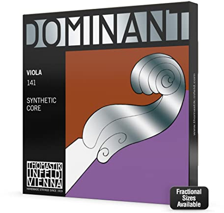 Thomastik Cuerdas para Viola Dominant alma en nylon juego 3/4 media