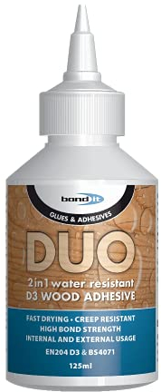 Bond It DUO 2 IN 1 WOOD GLUE 125ML