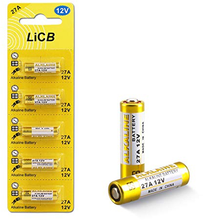 LiCB 27A 12V Alkaline Battery (5PCS)