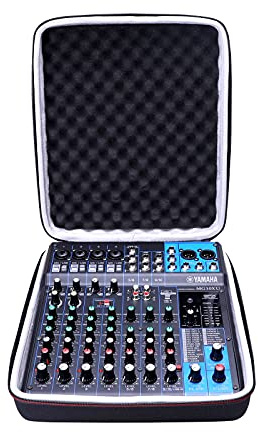 L LTGEM Eva-Hartschalenkoffer für Yamaha MG10XU oder MG10 oder MG06 10-Eingang Stereo-Mixer – Reise-Schutz-Tragetasche