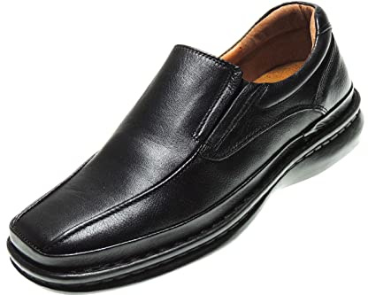 Calzados Romero. 2992 Cactus Zapato Mocasín Crispino Estilo 24 Horas para Hombre Piel. Negro Talla 48