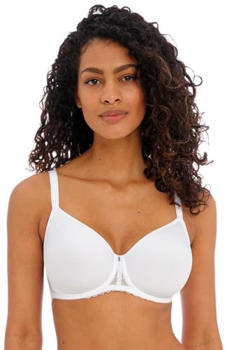 Freya Signature Underwire Spacer Soutien-Gorge T-Shirt, Blanc, 70H Femme