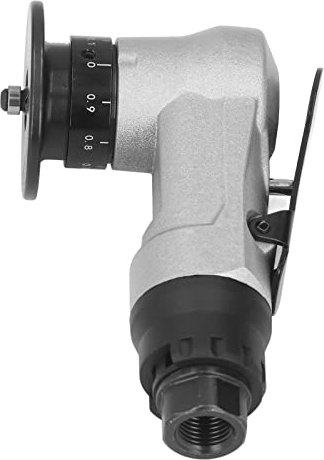 Biseladora Mini Neumática de Mano 45° Codo Fresa Recorte Herramienta Lineal Acero de Tungsteno Aleación de Aluminio Biseladora de Mano Herramienta Neumática Lineal(Estilo Europeo)