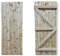 Timber Wooden Garden Gate - Flat Top Wooden Gate - Side Gate for Gardens with Tongue and Groove Cladding - Sheds To Last Garden Gates - Made from Pressure Treated Timber (1800mm Height x 1050mm Width)
