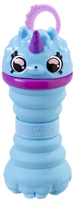 Bottle Besteez: Alpacool - Blue | Collapsible 360ml Reusable Bottle | Drip Resistant & Leakproof Kids Water Bottle | Ideal for Back to School | BPA Free