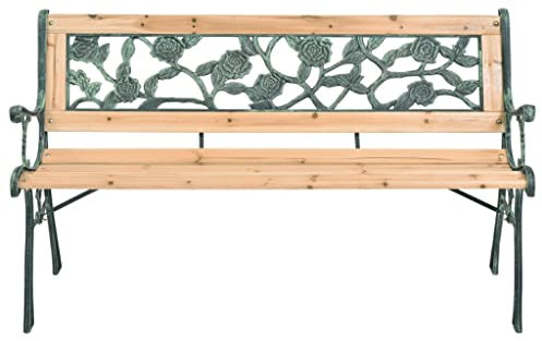 Annlera Panchine Da Giardino 122x51x73 cm Panchina Esterno In PVC Panchina Giardino Panca Giardino Esterno Panchina Balcone Panchina Per Esterno Garden Benches Panche Esterne Fiore