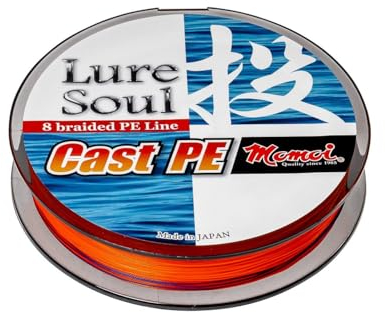 ZECK Momoi Lure Soul PE #3 |18.1kg |150m |Orange