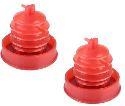 Adunsiaoto 2 Pièces Couvercle Réservoir Pompe De Direction Assistée, Bouchon Réservoir Direction Assistée, Bouchon De Pompe De Direction Assistée Hydraulique, Auto Accessoire Voiture Directions