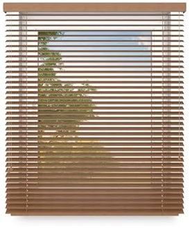 time4blinds - Holzjalousie Innen - Holz Jalousien Fenster Innen - aus Lindeholz - Holzrollos für Innen - Sichtschutz Wohnzimmer, Schlafzimmer - Breite 400mm bis 2400mm - Höhe 300mm bis 3000mm