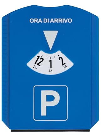 Disco orario auto multifunzione RIGIDO per parcheggio - 5 in 1