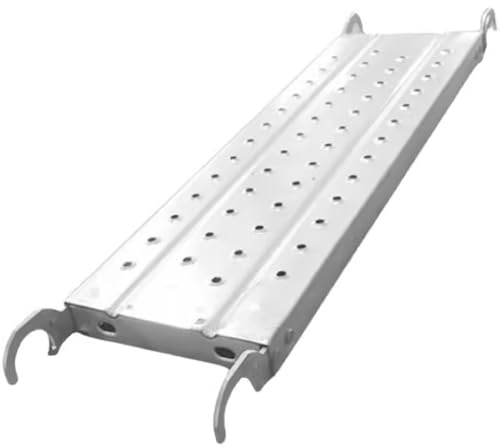 Genérico Andamio de Trabajo Antideslizante de Alta Resistencia, 90 x 24 x 5 cm, con tableros Extensibles y Soportes para estantes para Pintores y técnicos de ingeniería. Seguro y Duradero.