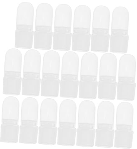 Cabilock 30 Stück Teiliges Nagelkunst Zubehör Nägelschutz Kappen für Maniküre DIY Nägel Machen Nagellackschutz Fingerschutz Praktisch Kompakt