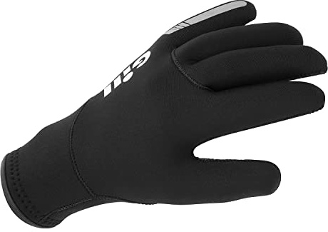 Gill 3mm Double Lined Neoprene Gloves - Thermal Protection & Silicon Palm Grip for Watersports Paddleboard SUP Wild Swimming