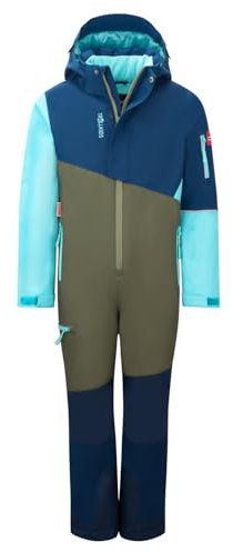 Trollkids Kids Hallingdal Snowsuit 128, pine green