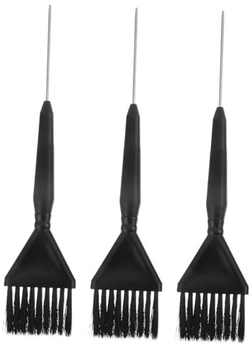 BELLIFFY 3stücke Haarfärbepinsel Mit Friseursalonpinsel Und Haartönungspinsel Für Einfache Anwendung Und Reinigung Geeignet Für Salon Und Heimgebrauch