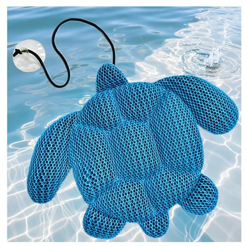 GATIHOK Turtle - Assorbitore di schiuma per vasca idromassaggio, a nido d'ape, 3D, per rimuovere olio, residui e schiuma, riutilizzabile, compatibile con tutti i tipi di vasca idromassaggio