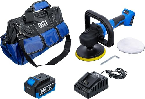 BGS 7395 | Juego de pulidora y amoladora a batería | sin escobillas | 18 V | con batería y cargador rápido