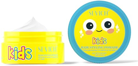 SEVICH Pommade coiffante pour enfants, argile coiffante pour tout-petits – Gel doux pour cuir chevelu sensible, soluble dans l'eau et tenue durable, dompte les cheveux indisciplinés, ingrédients à
