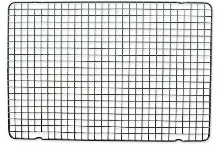 Nordic Ware 43343 Oven Safe Nonstick Baking & Cooling Grid (1/2 Sheet), One Size, Steel