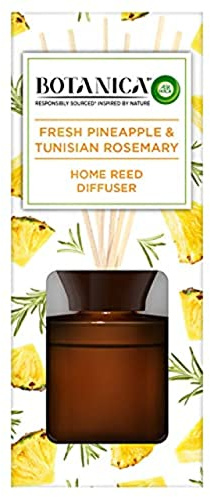 Botanica by Air Wick Fresh Pineapple and Tunisian Rosemary Reed Diffuser, 80 ml