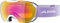 ALPINA PHEOS S Q-LITE - Verspiegelte, Kontrastverstärkende Skibrille Mit 100% UV-Schutz Für Erwachsene, White-Lilac matt, One Size