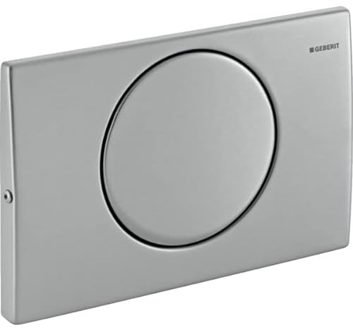 Placa de accionamiento Geberit Delta10, empotrable, atornillable, 115.101.00.5
