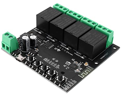 Plomevry 4CH Tuya Switch WiFi Switch Module Wireless Relay Smart Life APP Remote Control Smart for Smart Home Switch