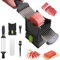 Manual Meat Slicer, Kitchen Knife for Meat Slicing Shredding, Multifunctional Slicer for Fresh Raw Meat, Meat Cutter Adjustable Thickness, Food Slicer for Beef Pork Salmon Mutton