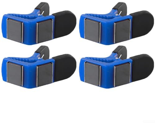 Paint Brush Holder Clip, 4 Magnetic Paint Brush Holder Clips For Painters, Builders 3.2 Cm (1-1/4 Inches) For Painting Or Carpenter Projects