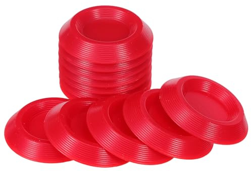 YARNOW 12 Comederos para Cucarachas Platos Pequeños para Insectos Almacenamiento de Alimentos Frescos Soporte para Comedero de Insectos en Terrarios para Reptiles