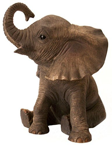 The Leonardo Collection Statue, Afrikanischer Baby-Elefant aus der Leonardo Kollektion „Out of Africa“, 13 cm