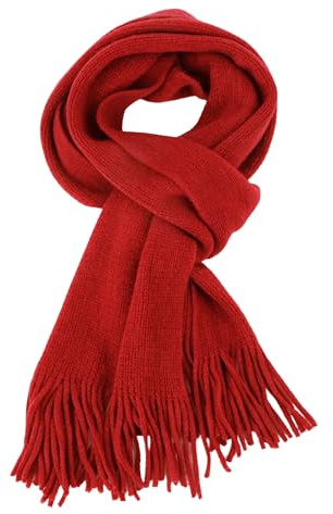 TopTie Bufanda suave para hombres y mujeres, cálido abrigo de Regalo de Invierno, Bufandas de Cachemira