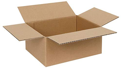Fraktkartong vikbar kartong maxibrev kartong 1 vågig paket fraktmaterial förpackningslåda liten mängd kartong (37 x 27 x 30 cm, 3 stycken)