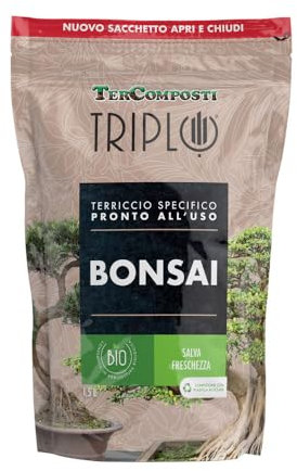 Terriccio BIO per Bonsai in formato pocket da 1,5 Lt